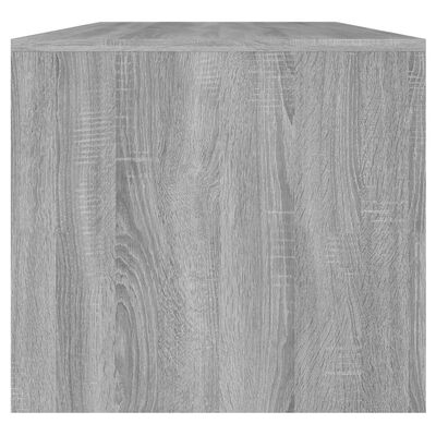 vidaXL szürke sonoma színű szerelt fa dohányzóasztal 102 x 50 x 45 cm