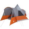 vidaXL Teepee s&aacute;tor 8 fős 8 szem&eacute;lyes Sz&uuml;rke &eacute;s narancs