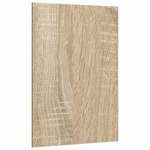 vidaXL Dekor Panelek 12 db Sonoma T&ouml;lgy 21 x 30 x 0,27 cm Szerelt Fa