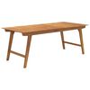 vidaXL t&ouml;m&ouml;r ak&aacute;cfa kerti asztal 200 x 90 x 75 cm