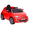vidaXL piros elektromos gyerek aut&oacute; Fiat 500