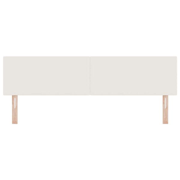 vidaXL Fejt&aacute;mla fejt&aacute;ml&aacute;val Kr&eacute;m 180 cm Műbőr