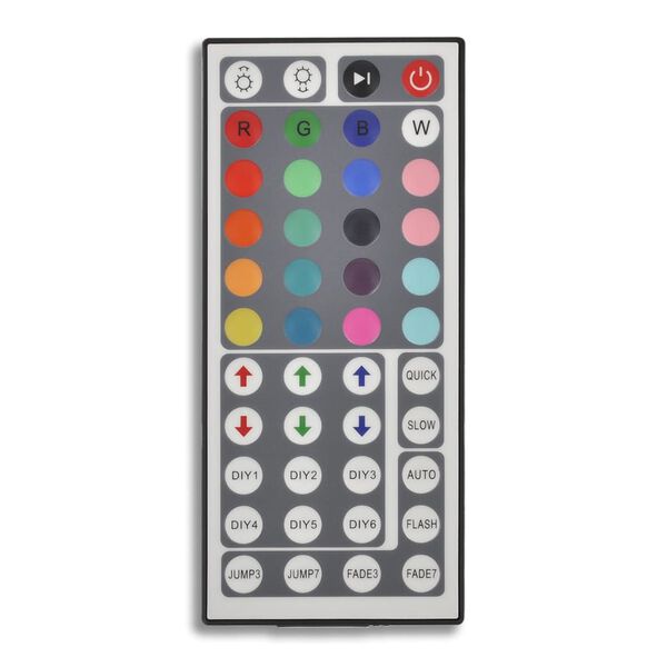 4db Kerek Konyhai Led f&eacute;ny K&eacute;szlet(RGBvez&eacute;rlő + t&aacute;vir&aacute;ny&iacute;t&oacute; + adapter)