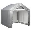 vidaXL sz&uuml;rke galvaniz&aacute;lt ac&eacute;l t&aacute;rol&oacute;s&aacute;tor 180 x 180 cm