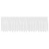 vidaXL Csipk&eacute;s F&uuml;gg&ouml;ny f&uuml;gg&ouml;ny&ouml;kkel Feh&eacute;r 80 x 500 cm Poli&eacute;szter