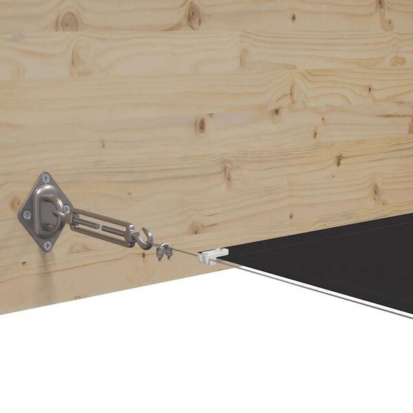 vidaXL antracitsz&uuml;rke oxford-sz&ouml;vet f&uuml;ggőleges napellenző 140 x 800 cm