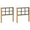 vidaXL Kart&aacute;masz modul 2 pcs Feh&eacute;r 60 x 6 x 61 cm T&ouml;m&ouml;r Ak&aacute;cfa