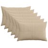 vidaXL P&aacute;rna huzat 6 pcs ALMELO T&oacute;psz&iacute;nű 30 x 50 cm cord