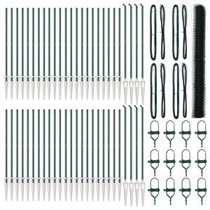 vidaXL Ker&iacute;t&eacute;soszlop Z&ouml;ld