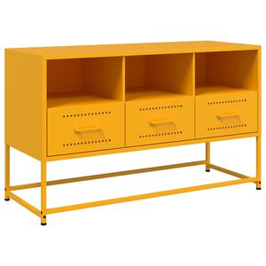 vidaXL must&aacute;rs&aacute;rga ac&eacute;l TV-szekr&eacute;ny 100,5x39x60,5 cm