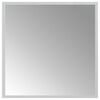 vidaXL LED F&uuml;rdőszoba T&uuml;k&ouml;r t&uuml;k&ouml;rrel &Aacute;tl&aacute;tsz&oacute; 50 x 50 cm edzett &uuml;veg