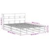 vidaXL viaszbarna tömör fenyőfa ágy matrac nélkül 140 x 200 cm