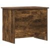 vidaXL T&aacute;rol&oacute;doboz t&aacute;rol&oacute;val F&uuml;st&ouml;s T&ouml;lgy 60 x 40 x 50 cm Szerelt Fa