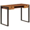vidaXL t&ouml;m&ouml;r ak&aacute;cf&aacute;b&oacute;l &eacute;s ac&eacute;l asztal 110 x 55 x 78 cm