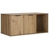 vidaXL Macska ketrec b&uacute;tor K&eacute;zműves T&ouml;lgy 100 x 49 x 45 cm Szerelt Fa