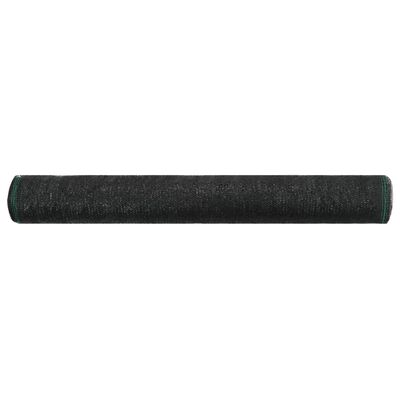 vidaXL fekete HDPE teniszháló 1,2 x 100 m