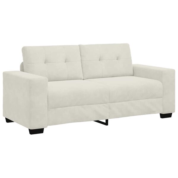 vidaXL kr&eacute;m b&aacute;rsony loveseat kanap&eacute; 180x77x82 cm