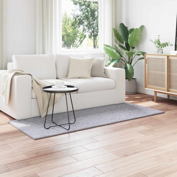 vidaXL Ter&uuml;letszőnyegek SIROLO Sz&uuml;rke 200 x 80 cm Poli&eacute;szter