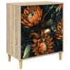 vidaXL Fi&oacute;kos szekr&eacute;ny LOCHEM Narancs mint&aacute;s 66 x 36,5 x 75 cm Sonoma