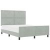 vidaXL Boxrug&oacute;s &aacute;gy fejt&aacute;ml&aacute;val Vil&aacute;gossz&uuml;rke 160 x 200 cm B&aacute;rsony