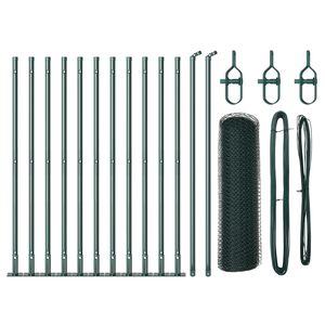 vidaXL Ker&iacute;t&eacute;soszlop Z&ouml;ld