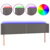vidaXL sz&uuml;rke b&aacute;rsony LED-es fejt&aacute;mla 203x16x78/88 cm