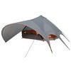 vidaXL Teepee s&aacute;tor 9 fős 9 szem&eacute;lyes Sz&uuml;rke &eacute;s narancs