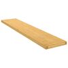 vidaXL bambusz fali polc 100x20x2,5 cm
