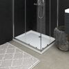 vidaXL Zuhanyt&aacute;lc&aacute;k 90 x 70 x 4 cm ABS