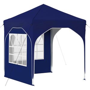 vidaXL Parti s&aacute;tor 192 x 192 x 245 cm K&eacute;k 210D Oxford ez&uuml;st bevonattal