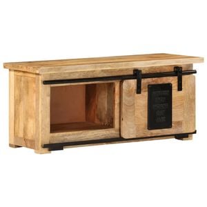 vidaXL t&ouml;m&ouml;r mang&oacute;fa TV-szekr&eacute;ny 90 x 35 x 40 cm