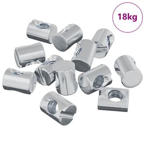 vidaXL Hord&oacute; any&aacute;k 3462 pcs Ez&uuml;st M6 x 13 mm F&eacute;m