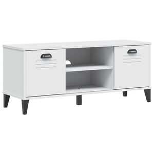 vidaXL VIKEN feh&eacute;r szerelt fa cipőt&aacute;rol&oacute; pad 106 x 35 x 45 cm