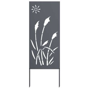vidaXL Kertv&eacute;dő v&aacute;szon Antracit 50 x 140 cm Hidegen hengerelt ac&eacute;l