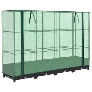 vidaXL rattan hat&aacute;s&uacute; magas&aacute;gy&aacute;s &uuml;vegh&aacute;ztakar&oacute;val 160 x 40 x 123 cm