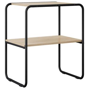 vidaXL Konzolasztal Sonoma T&ouml;lgy 60 x 42,5 x 70 cm Szerelt Fa