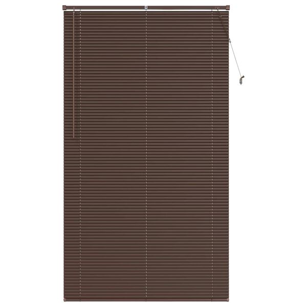 vidaXL Zsaluzia &Aacute;ll&iacute;that&oacute; S&ouml;t&eacute;t barna mint&aacute;val 213 x 120 cm PVC