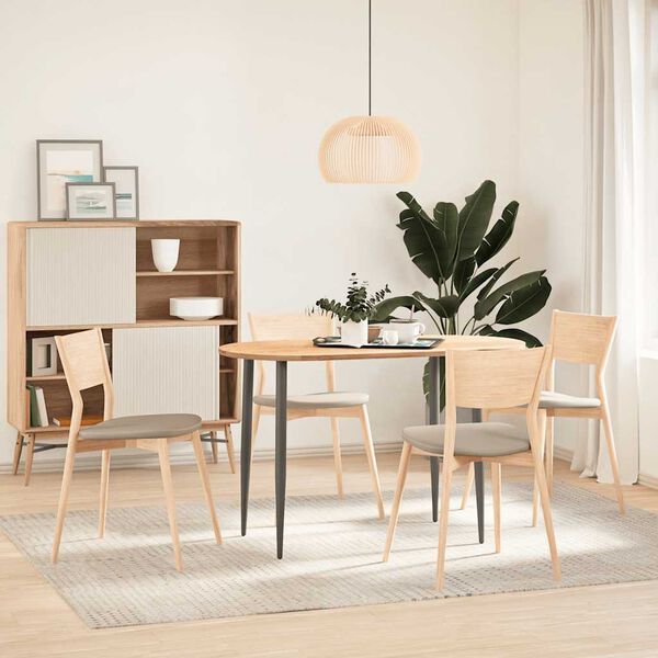 vidaXL t&ouml;m&ouml;r ak&aacute;cfa ov&aacute;lis alak&uacute; asztallap 120 x 60 x 2 cm