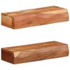 vidaXL 2 darab t&ouml;m&ouml;r ak&aacute;cfa fali polc 40x17x8 cm