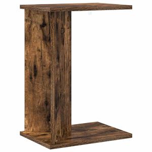 vidaXL V&eacute;gasztal F&uuml;st&ouml;lt t&ouml;lgy 35 x 25 x 50 cm Szerelt Fa