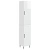 vidaXL Szekr&eacute;ny szett 2 pcs Magasf&eacute;nyű Feh&eacute;r 33 x 34,5 x 89,5 cm
