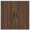 vidaXL Fali konyhaszekrény ajtóval Barna Tölgy 80 x 31 x 80 cm Faanyag