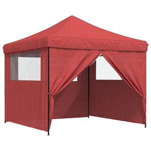 vidaXL Partys&aacute;tor 292 x 292 x 315 cm Burgundi Oxford Sz&ouml;vet