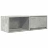 vidaXL betonsz&uuml;rke szerelt fa TV-szekr&eacute;ny 80x31x25,5 cm