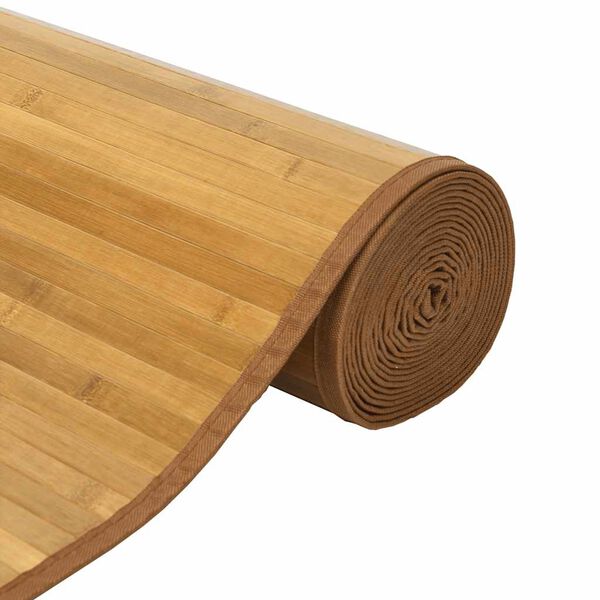 vidaXL n&eacute;gysz&ouml;gletű term&eacute;szetes bambusz szőnyeg 70 x 500 cm