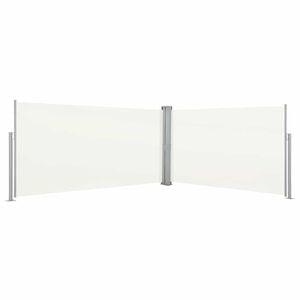 vidaXL &ouml;sszecsukhat&oacute; oldals&oacute; napellenző 160x600 cm kr&eacute;m