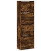 vidaXL f&uuml;st&ouml;s t&ouml;lgy cipőszekr&eacute;ny 4 kihajthat&oacute; fi&oacute;kkal 60x34x187,5 cm