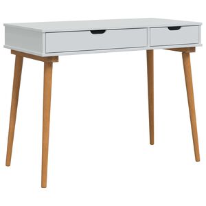 vidaxl &Ouml;lt&ouml;zk&ouml;dőasztal FAUSKE Feh&eacute;r 100 x 50 x 78 cm