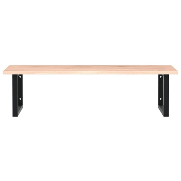 vidaXL ac&eacute;l &eacute;s t&ouml;m&ouml;r t&ouml;lgyfa falra szerelhető mosd&oacute;polc