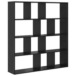 vidaXL K&ouml;nyvespolc 12 szintes 132 x 29 x 141,5 cm Szerelt Fa